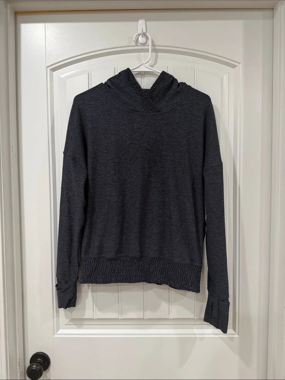 EUC lululemon athletica Navy Lead The Pack Hoodie